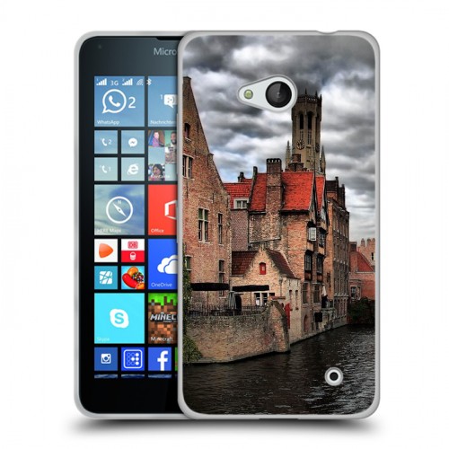 Дизайнерский силиконовый чехол для Microsoft Lumia 640 венеция