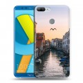 Дизайнерский пластиковый чехол для Huawei Honor 9 Lite венеция