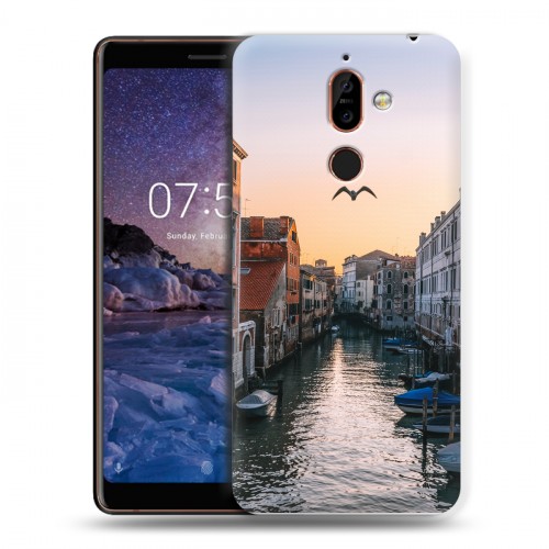 Дизайнерский пластиковый чехол для Nokia 7 Plus венеция