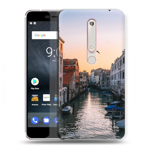 Дизайнерский пластиковый чехол для Nokia 6 (2018) венеция