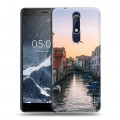 Дизайнерский пластиковый чехол для Nokia 5.1 венеция