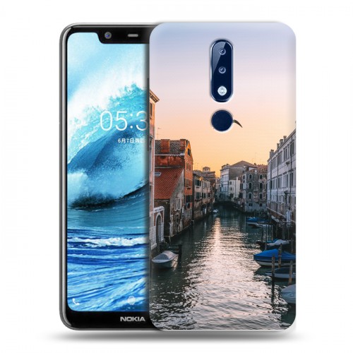 Дизайнерский силиконовый чехол для Nokia 5.1 Plus венеция