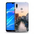 Дизайнерский пластиковый чехол для Huawei Y6 (2019) венеция