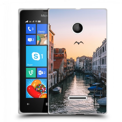 Дизайнерский пластиковый чехол для Microsoft Lumia 435 венеция