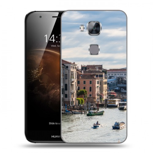 Дизайнерский силиконовый чехол для Huawei G8 венеция