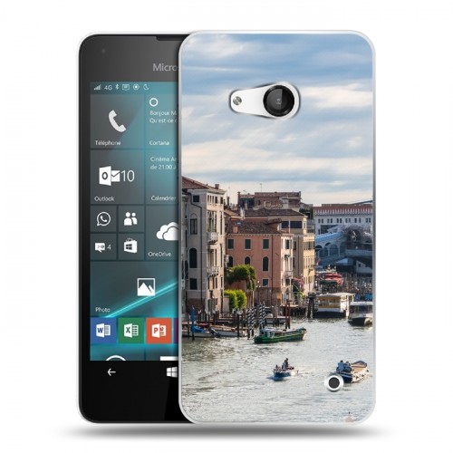 Дизайнерский пластиковый чехол для Microsoft Lumia 550 венеция