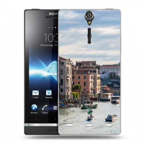 Дизайнерский пластиковый чехол для Sony Xperia S венеция