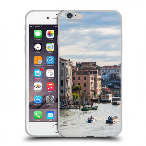 Дизайнерский силиконовый чехол для Iphone 6 Plus/6s Plus венеция