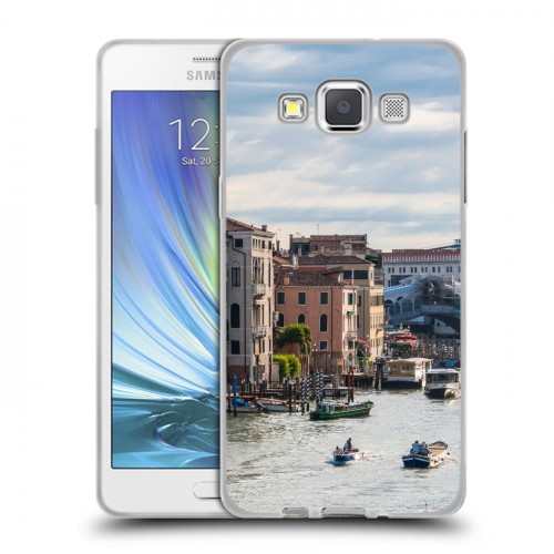 Дизайнерский пластиковый чехол для Samsung Galaxy A5 венеция
