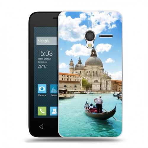 Дизайнерский пластиковый чехол для Alcatel One Touch Pixi 3 (4.5) венеция