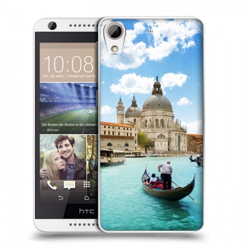 Дизайнерский пластиковый чехол для HTC Desire 626 венеция