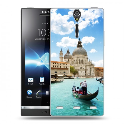 Дизайнерский пластиковый чехол для Sony Xperia S венеция