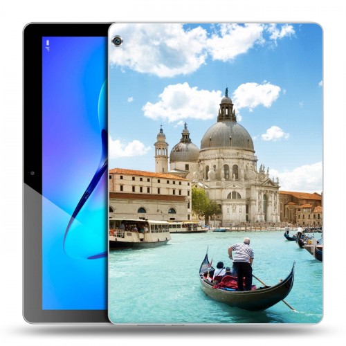 Дизайнерский силиконовый чехол для Huawei MediaPad M3 Lite 10 венеция