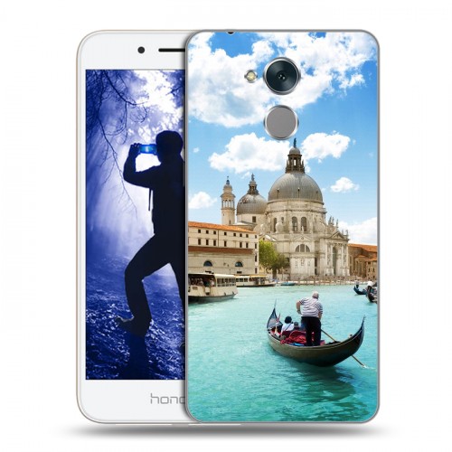 Дизайнерский пластиковый чехол для Huawei Honor 6A венеция