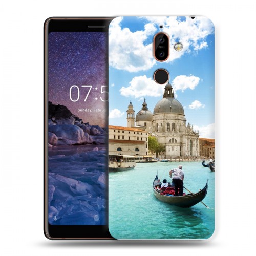 Дизайнерский пластиковый чехол для Nokia 7 Plus венеция