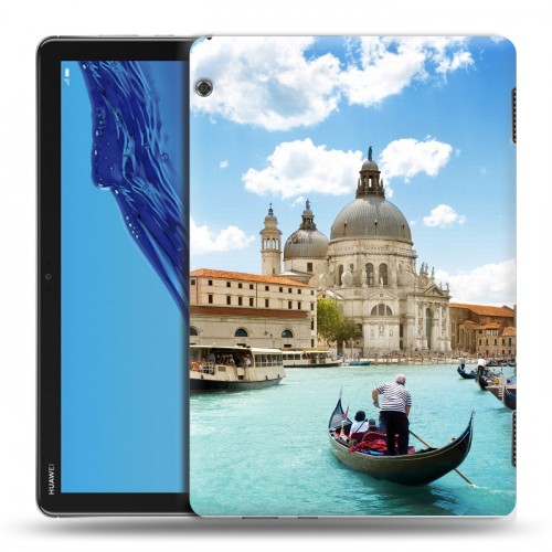 Дизайнерский силиконовый чехол для Huawei MediaPad T5 венеция