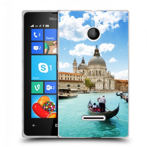 Дизайнерский пластиковый чехол для Microsoft Lumia 435 венеция