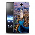 Дизайнерский пластиковый чехол для Sony Xperia TX дубай