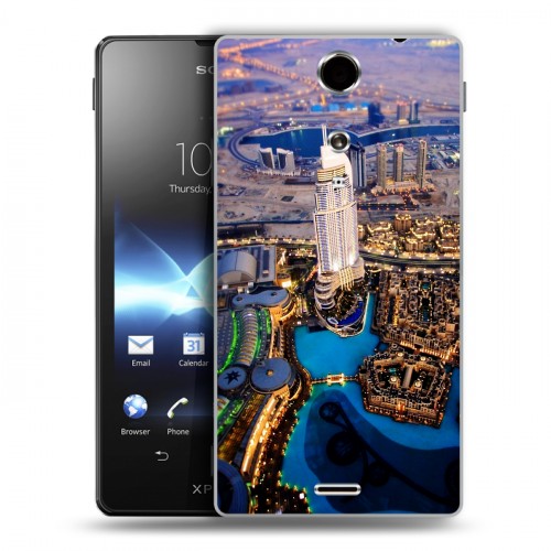 Дизайнерский пластиковый чехол для Sony Xperia TX дубай