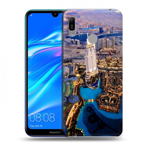 Дизайнерский пластиковый чехол для Huawei Y6 (2019) дубай