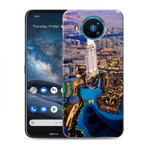 Дизайнерский силиконовый чехол для Nokia 8.3 дубай