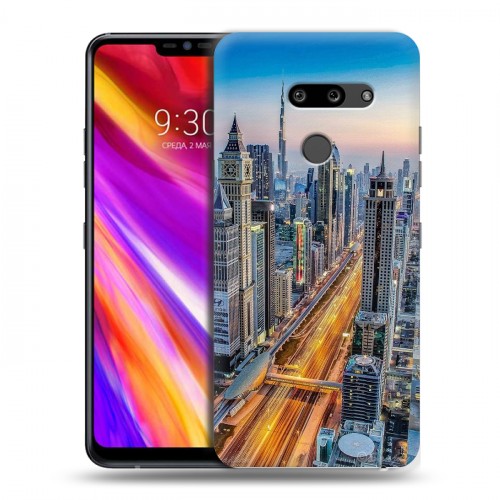 Дизайнерский пластиковый чехол для LG G8 ThinQ дубай