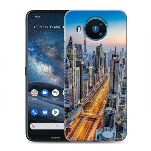 Дизайнерский силиконовый чехол для Nokia 8.3 дубай