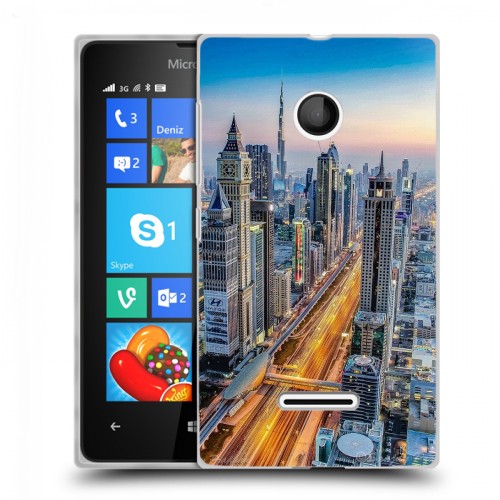 Дизайнерский пластиковый чехол для Microsoft Lumia 435 дубай