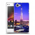 Дизайнерский пластиковый чехол для Sony Xperia L дубай