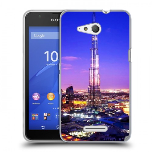 Дизайнерский пластиковый чехол для Sony Xperia E4g дубай