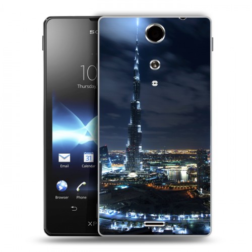 Дизайнерский пластиковый чехол для Sony Xperia TX дубай