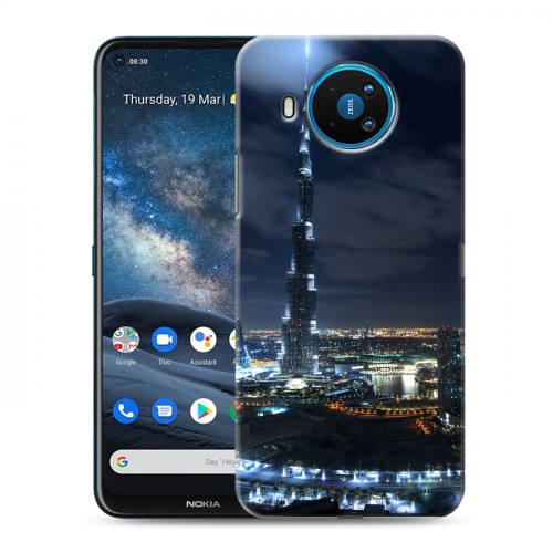 Дизайнерский силиконовый чехол для Nokia 8.3 дубай