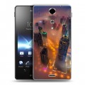 Дизайнерский пластиковый чехол для Sony Xperia TX дубай