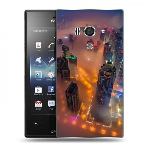 Дизайнерский пластиковый чехол для Sony Xperia acro S дубай