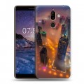 Дизайнерский пластиковый чехол для Nokia 7 Plus дубай