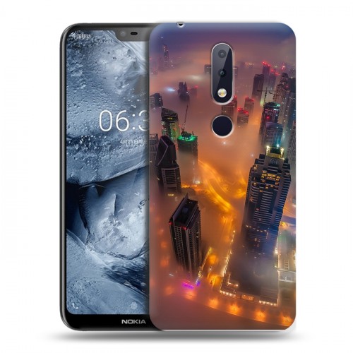 Дизайнерский силиконовый чехол для Nokia 6.1 Plus дубай