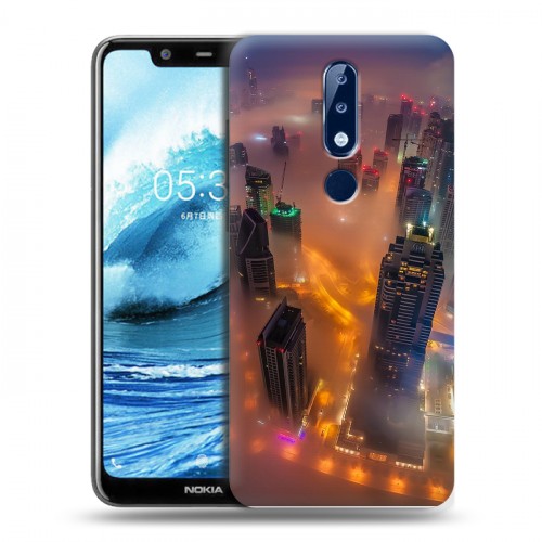 Дизайнерский силиконовый чехол для Nokia 5.1 Plus дубай