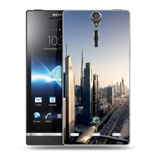 Дизайнерский пластиковый чехол для Sony Xperia S дубай