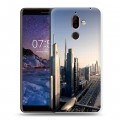 Дизайнерский пластиковый чехол для Nokia 7 Plus дубай