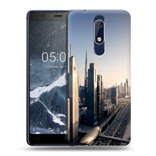 Дизайнерский пластиковый чехол для Nokia 5.1 дубай