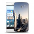 Дизайнерский пластиковый чехол для Huawei Ascend D2 дубай