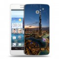 Дизайнерский пластиковый чехол для Huawei Ascend D2 дубай