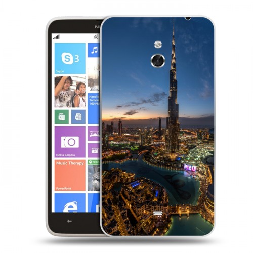 Дизайнерский пластиковый чехол для Nokia Lumia 1320 дубай