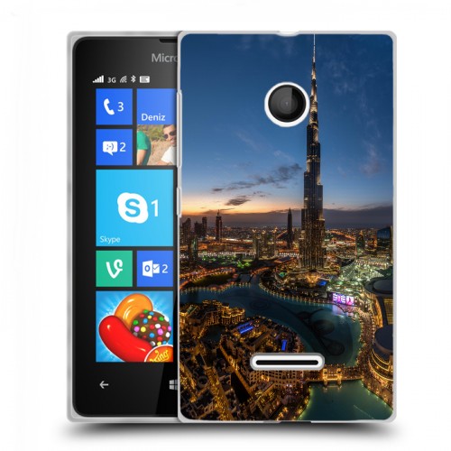 Дизайнерский пластиковый чехол для Microsoft Lumia 435 дубай