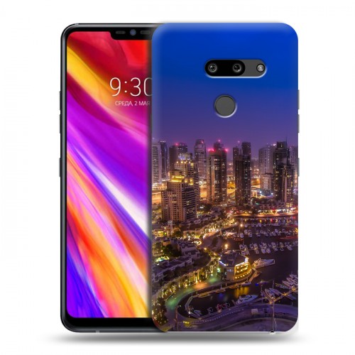 Дизайнерский пластиковый чехол для LG G8 ThinQ дубай