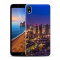 Дизайнерский силиконовый чехол для Xiaomi RedMi 7A дубай