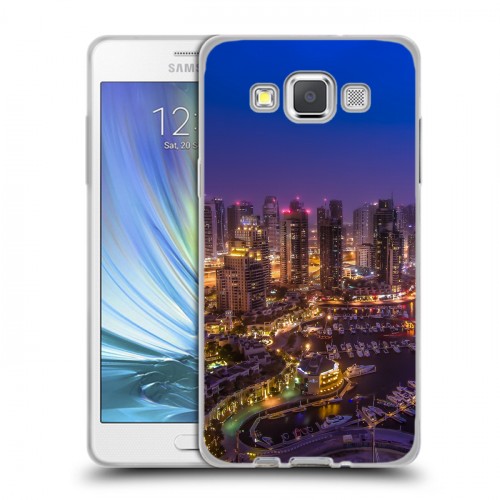 Дизайнерский пластиковый чехол для Samsung Galaxy A5 дубай