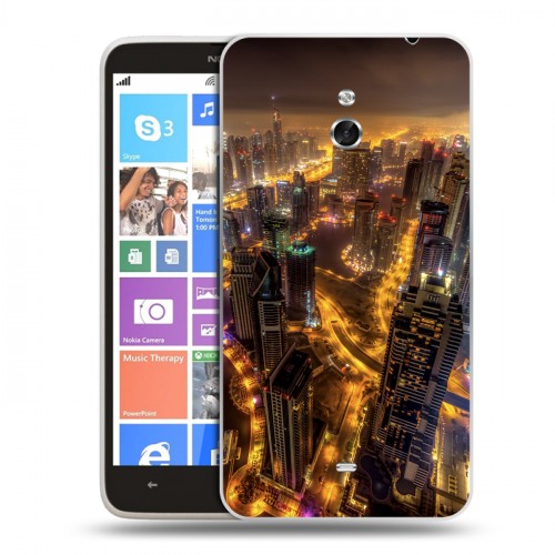 Дизайнерский пластиковый чехол для Nokia Lumia 1320 дубай