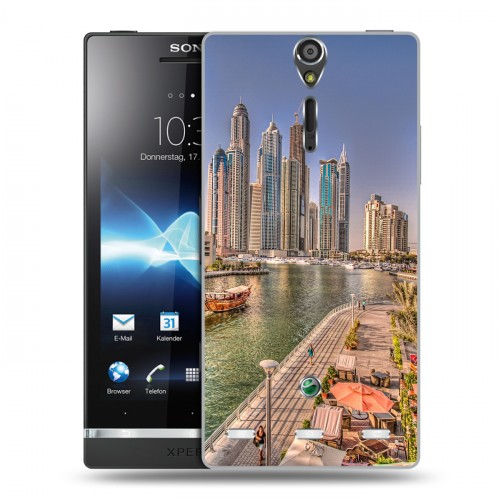 Дизайнерский пластиковый чехол для Sony Xperia S дубай