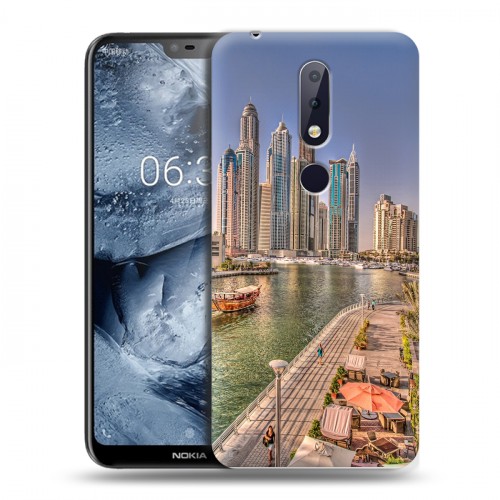 Дизайнерский пластиковый чехол для Nokia 6.1 Plus дубай